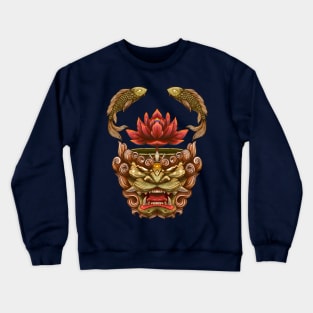 Komainu Japanese Dog Crewneck Sweatshirt